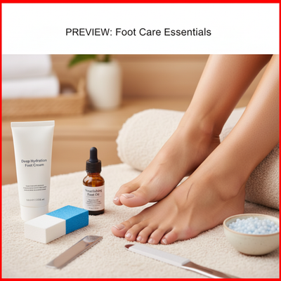 منتجات العناية بالقدم