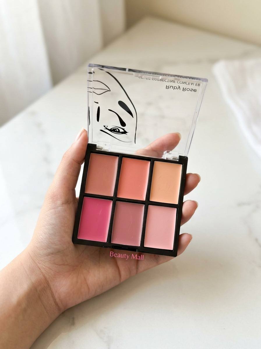بلاشر كريمي 6 ألوان من Ruby Rose 💖