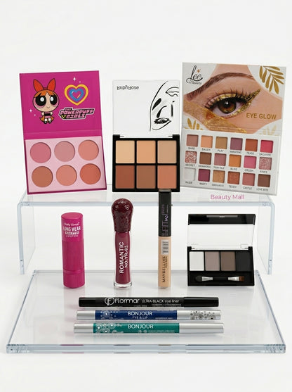 عرض ميكب النجمة المتكامل 10 قطع 👑💄